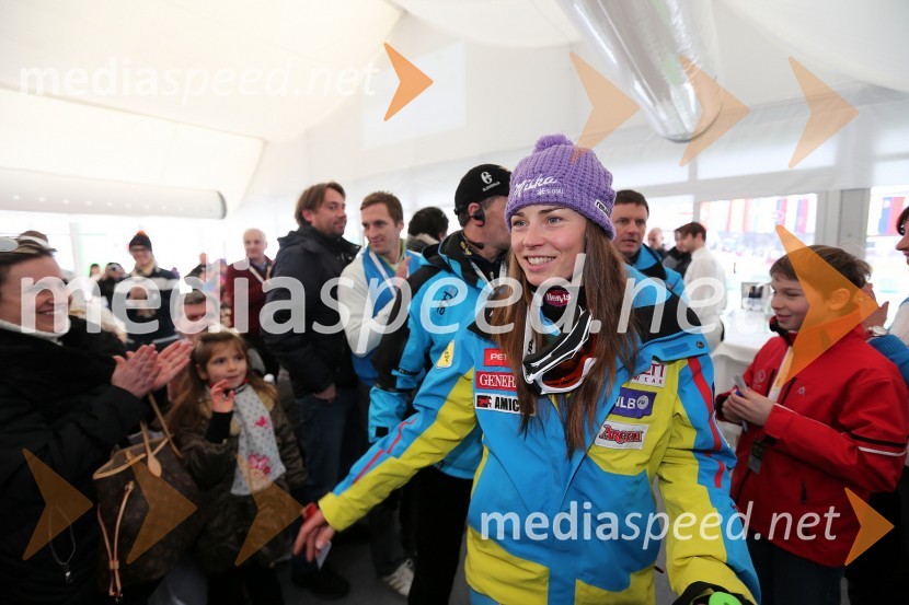 Tina Maze, smučarka (SLO)49. Zlata lisica 2012, slalom in druženje v VIP prostoru