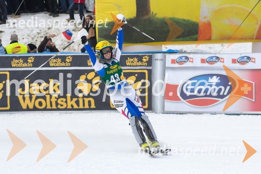 Laurie Mougel, smučarka (Francija)49. Zlata lisica 2012, slalom in druženje v VIP prostoru