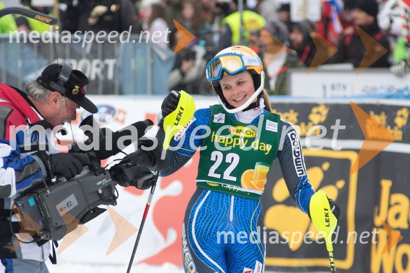 Nathalie Eklund, smučarka (Švedska)49. Zlata lisica 2012, slalom in druženje v VIP prostoru