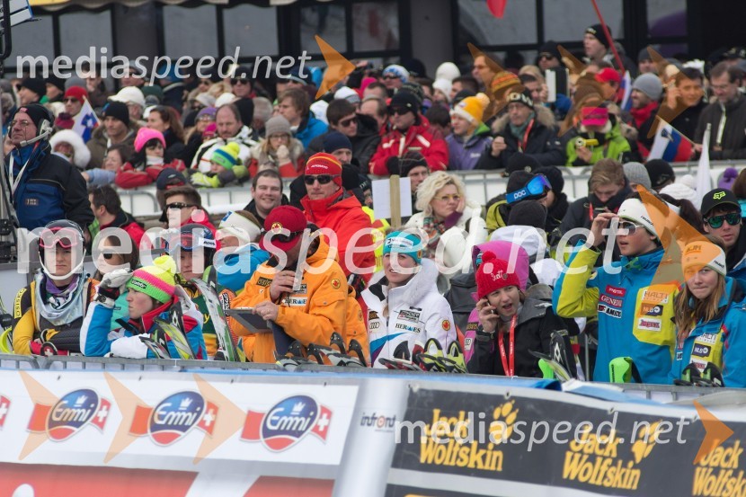 Navijači49. Zlata lisica 2012, slalom in druženje v VIP prostoru