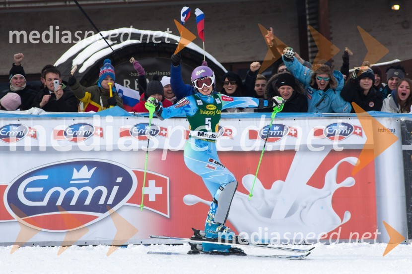 Tina Maze, smučarka (SLO)49. Zlata lisica 2012, slalom in druženje v VIP prostoru
