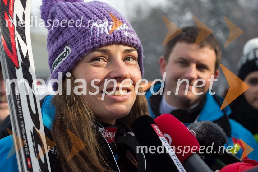 Tina Maze, smučarka (SLO)49. Zlata lisica 2012, slalom in druženje v VIP prostoru