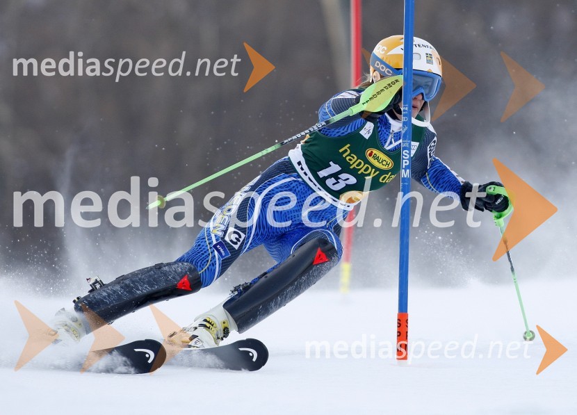Anna Swenn-Larsson, smučarka (Švedska)49. Zlata lisica 2012, slalom in druženje v VIP prostoru