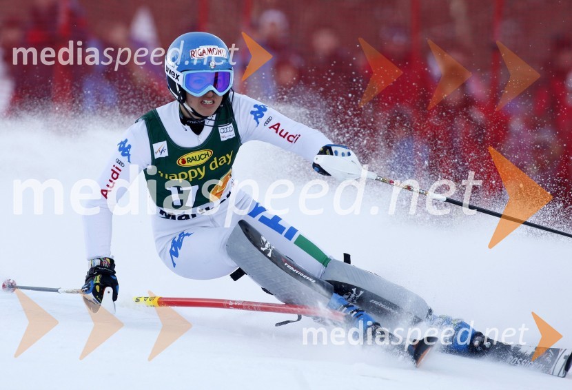Irene Curtoni, smučarka (Italija)49. Zlata lisica 2012, slalom in druženje v VIP prostoru