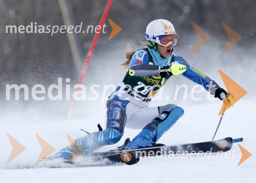 Resi Stiegler, smučarka (ZDA)49. Zlata lisica 2012, slalom in druženje v VIP prostoru