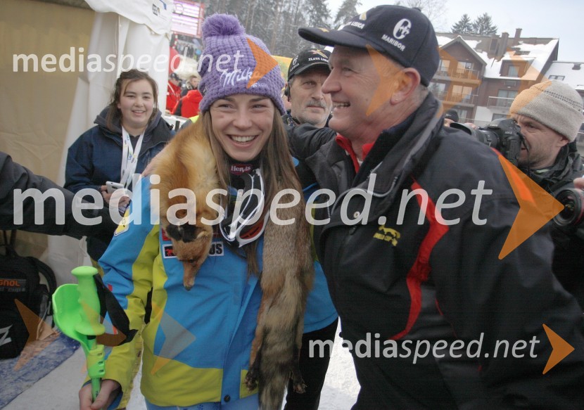 Tina Maze, smučarka (SLO); ...49. Zlata lisica 2012, slalom in druženje v VIP prostoru