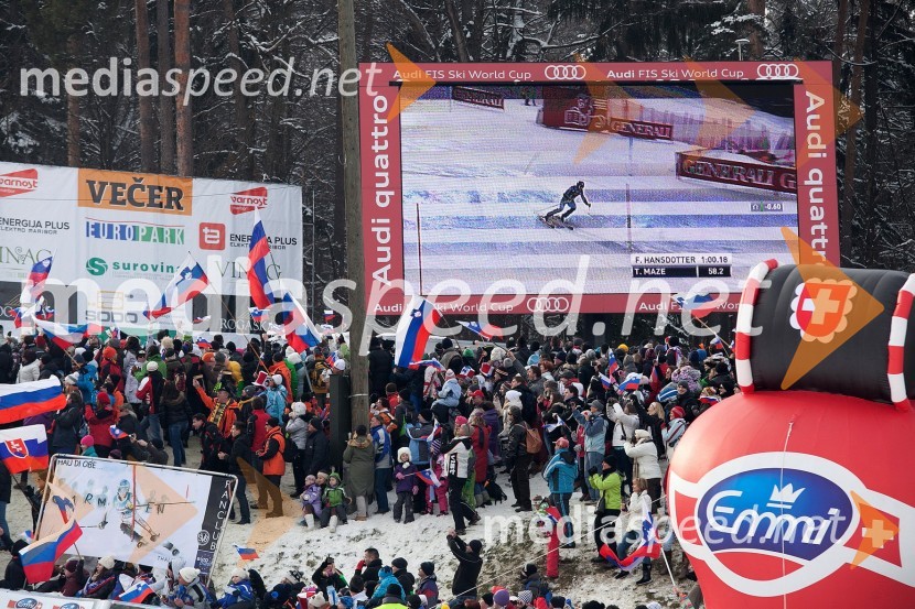 Navijači49. Zlata lisica 2012, slalom in druženje v VIP prostoru