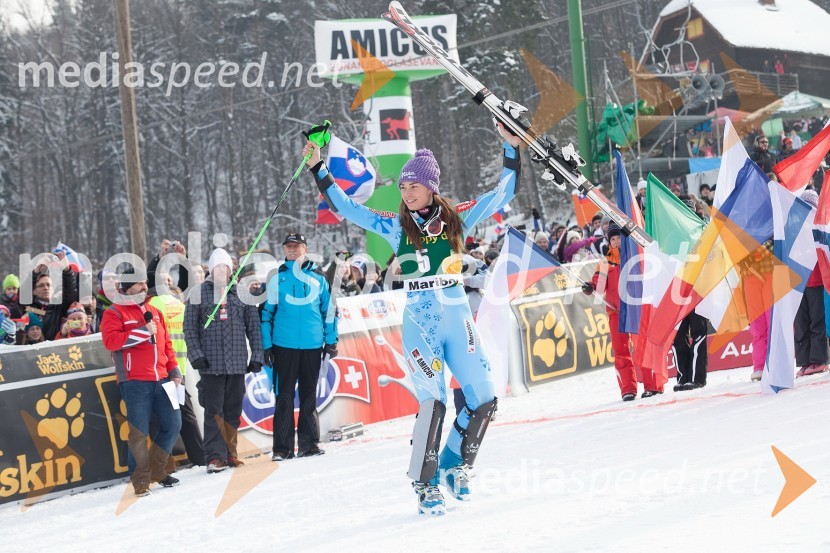 Tina Maze, smučarka (SLO)49. Zlata lisica 2012, slalom in druženje v VIP prostoru