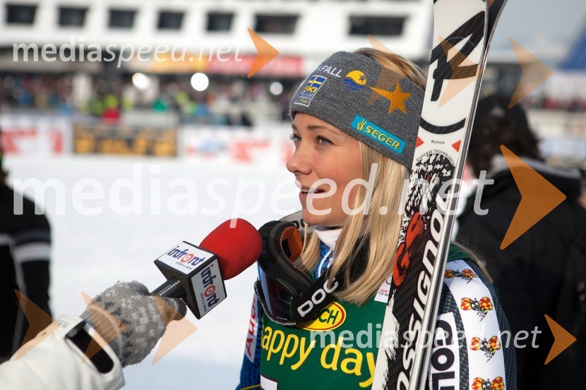 Frida Hansdotter, smučarka (Švedska)49. Zlata lisica 2012, slalom in druženje v VIP prostoru
