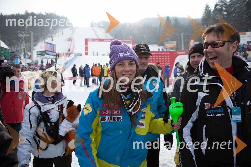 Tina Maze, smučarka (SLO); Damijan Terpin, odvetnik49. Zlata lisica 2012, slalom in druženje v VIP prostoru