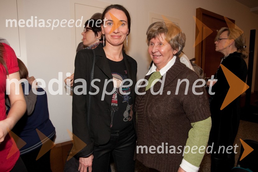 Alenka Tetičkovič, igralka; ...Look at me, otvoritev razstave