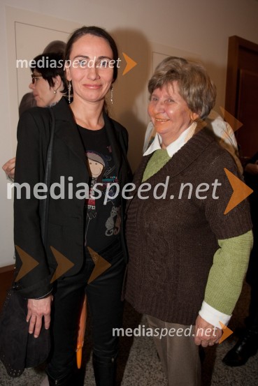 Alenka Tetičkovič, igralka; ...Look at me, otvoritev razstave