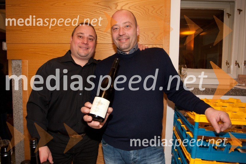 Igor Šuštaršič; Boštjan Protner, vinarLook at me, otvoritev razstave