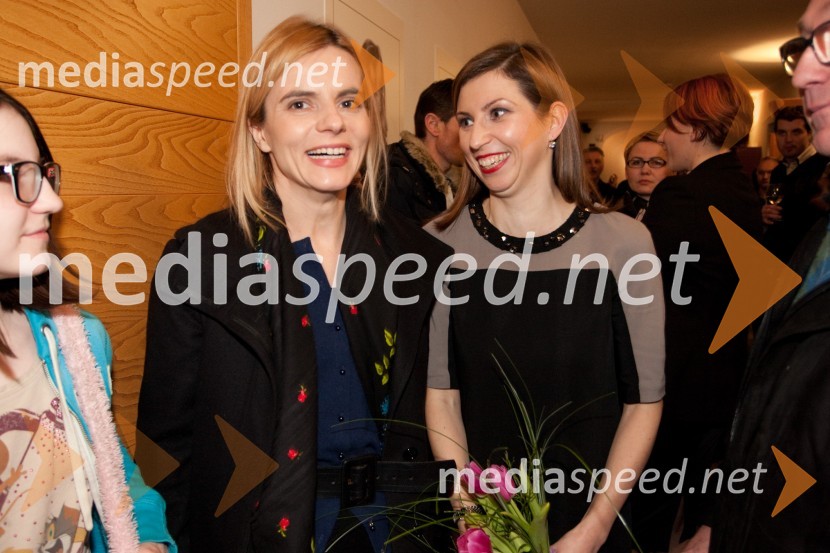 Valentina Smej Novak; Petra GreinerLook at me, otvoritev razstave