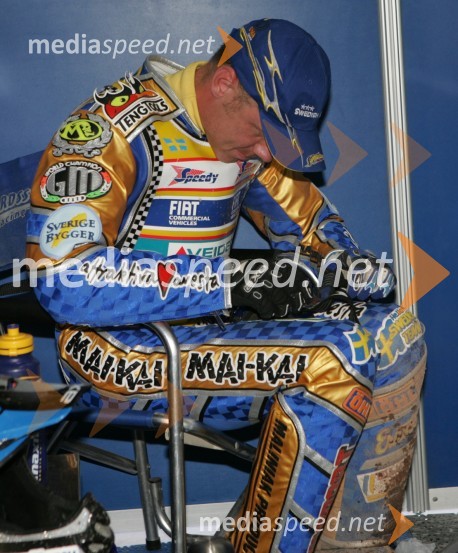 Spidvejist Tony Rickardsson (Švedska)Tony Rickardsson (Švedska), speedway-ist