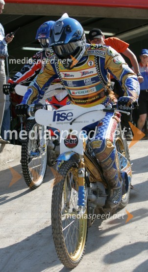 Spidvejist Tony Rickardsson (Švedska)Tony Rickardsson (Švedska), speedway-ist