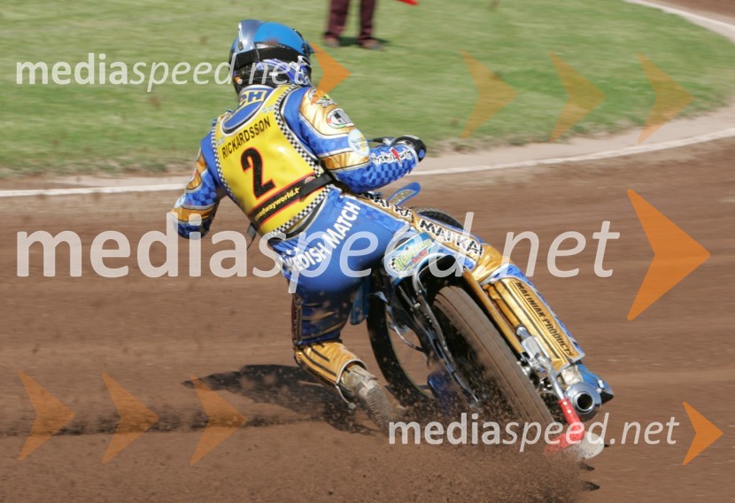 Spidvejist Tony Rickardsson (Švedska)Tony Rickardsson (Švedska), speedway-ist