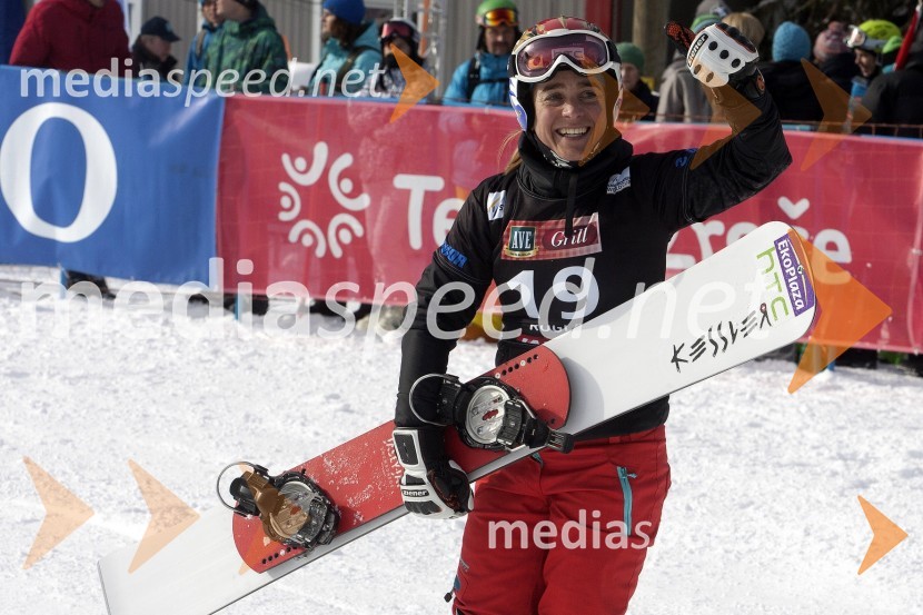 Niccolien Sauerbreij, deskarka na snegu (Nizozemska)Svetovni pokal v deskanju na snegu