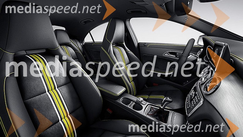 Notranjost Mercedes-Benz CLA Edition 1Mercedes-Benz CLA Edition 1