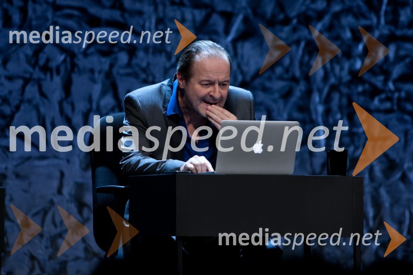 Matjaž Tribušon, igralecPazi, mail!, premiera predstave