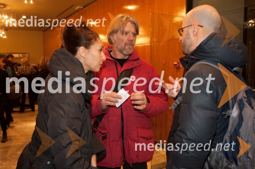 Lučka Počkaj, igralka; Brane Završan, igralec; Rol VevarKomedija z ženskami, premiera v MGL