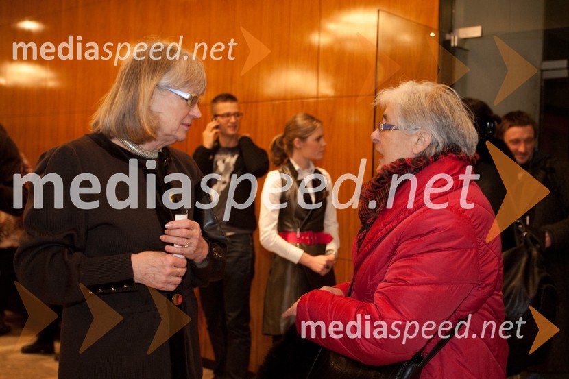 Nataša Kelhar, glasbena menedžerka; Majda PoličKomedija z ženskami, premiera v MGL
