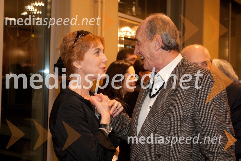 Barbara Hieng Samobor, direktorica MGL; Svetozar Polič, okoljevarstvenih, znanstvenikKomedija z ženskami, premiera v MGL