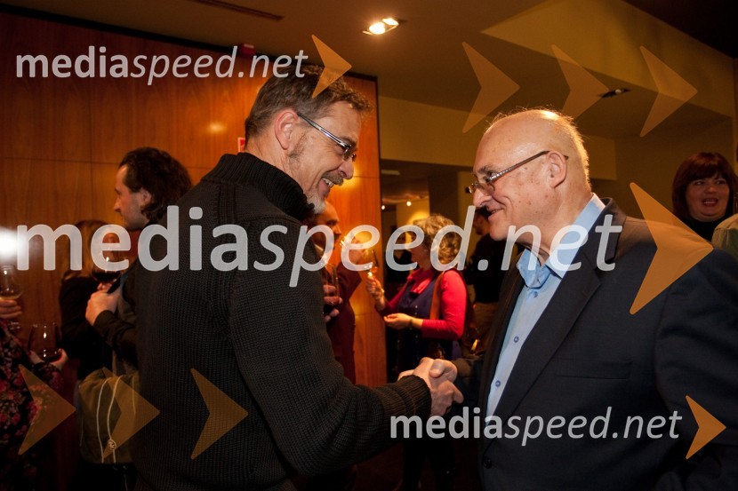 Igor Samobor, igralec; Vasilij Vasko Polič, nekdanji vrhovni sodnikKomedija z ženskami, premiera v MGL