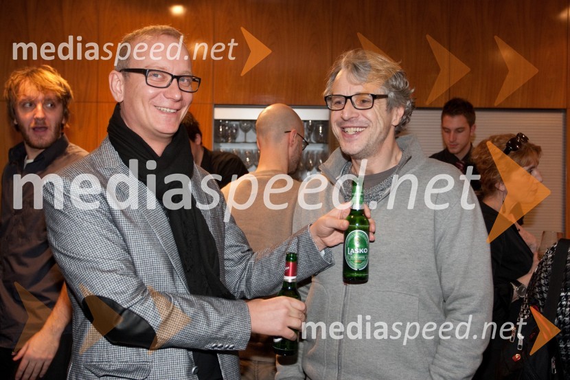 Uroš Smolej, igralec; Milan Štefe, igralecKomedija z ženskami, premiera v MGL