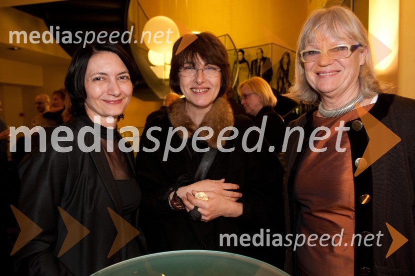 Petra Pogorevc, dramaturginja; Ljubica Suna Čehovin, oblikovalka; Nataša Kelhar, glasbena menedžerkaKomedija z ženskami, premiera v MGL