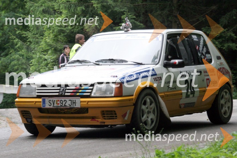 Kurt Jabornig in Horst Eder (Avstrija)RALLY, 3.Škoda rally Maribor