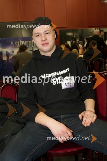 Dominik KoželjnikSlovenija ima talent,druga avdicija