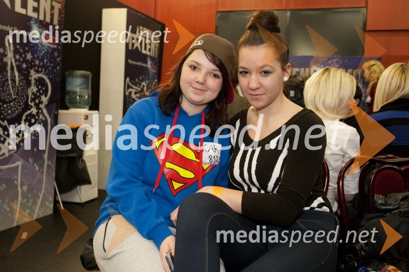 Karin Šurk; Emina KeranovičSlovenija ima talent,druga avdicija