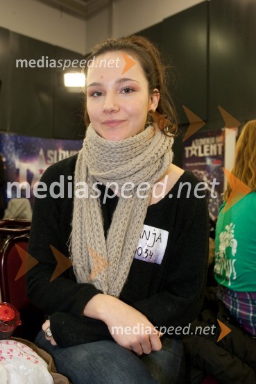 Tanja RavljenSlovenija ima talent,druga avdicija