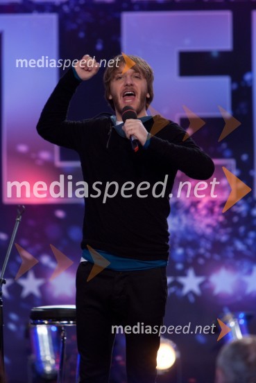 Matej Puc, voditeljSlovenija ima talent,druga avdicija