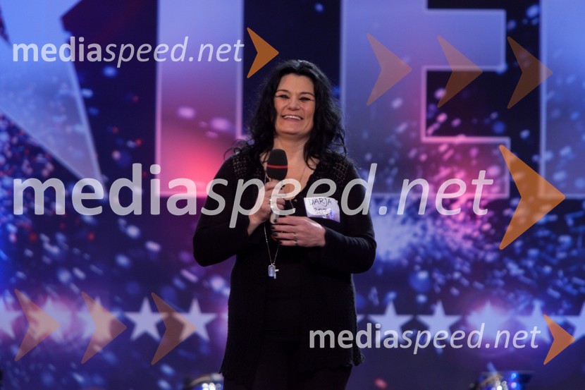 Darja ŽalikSlovenija ima talent,druga avdicija