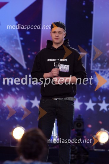 Dominik KoželjnikSlovenija ima talent,druga avdicija