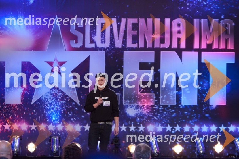 Dominik KoželjnikSlovenija ima talent,druga avdicija