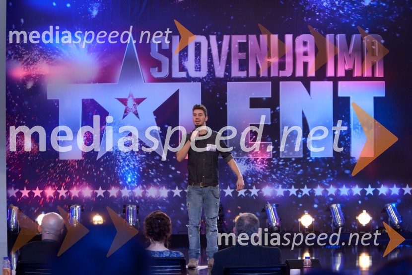 Marko KozomarSlovenija ima talent,druga avdicija