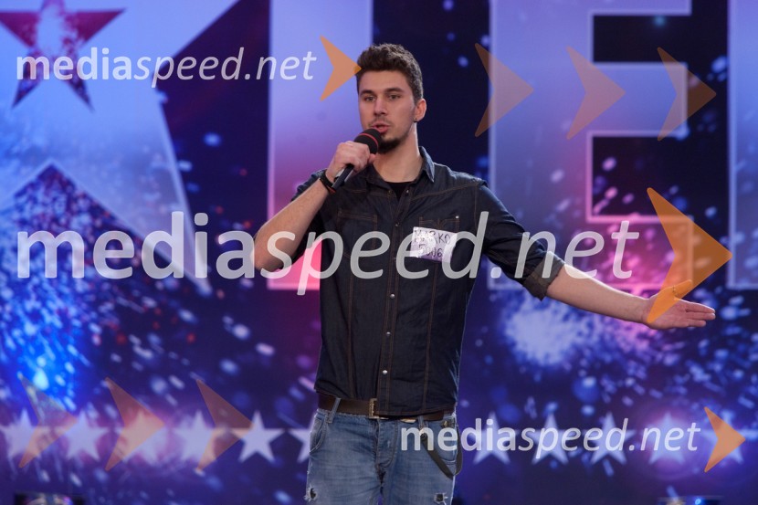 Marko KozomarSlovenija ima talent,druga avdicija