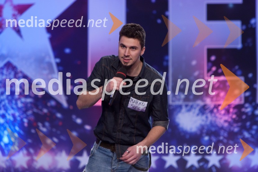 Marko KozomarSlovenija ima talent,druga avdicija