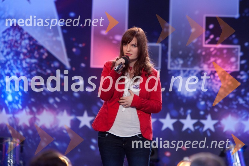 Tjaša KopinaSlovenija ima talent,druga avdicija