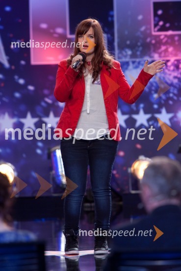 Tjaša KopinaSlovenija ima talent,druga avdicija