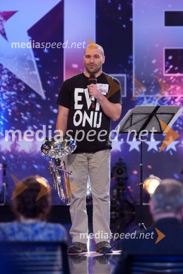 Luka EinfaltSlovenija ima talent,druga avdicija