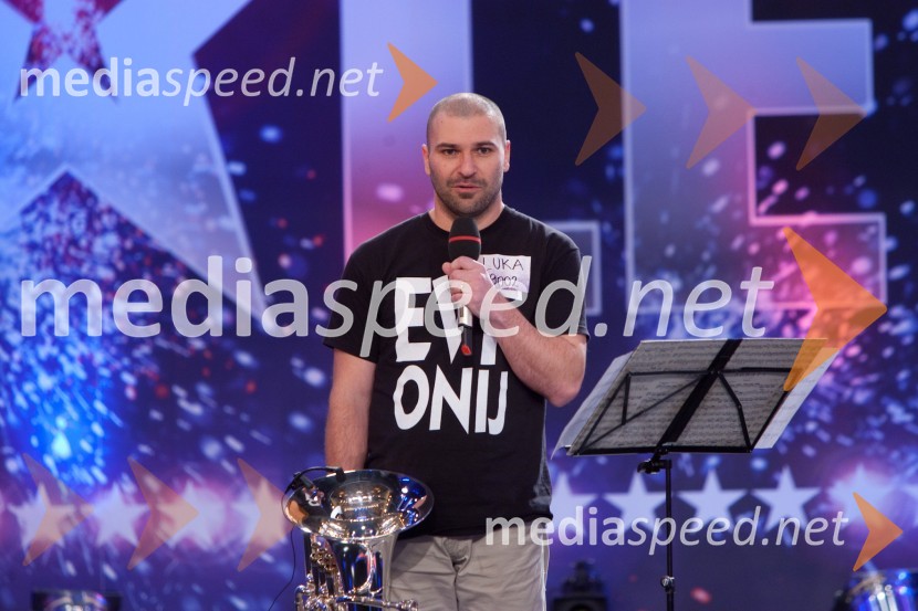 Luka EinfaltSlovenija ima talent,druga avdicija
