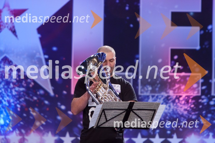 Luka EinfaltSlovenija ima talent,druga avdicija