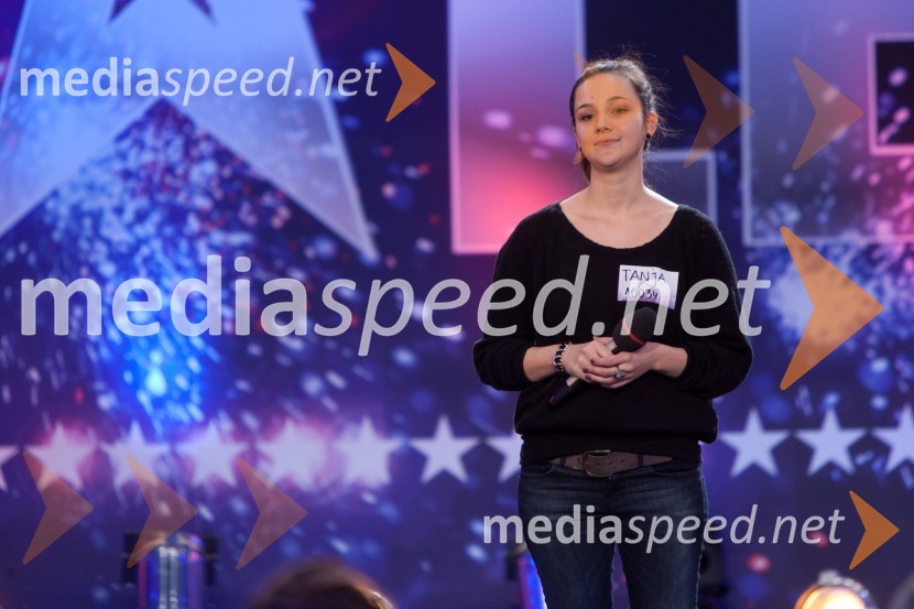 Tanja RavljenSlovenija ima talent,druga avdicija