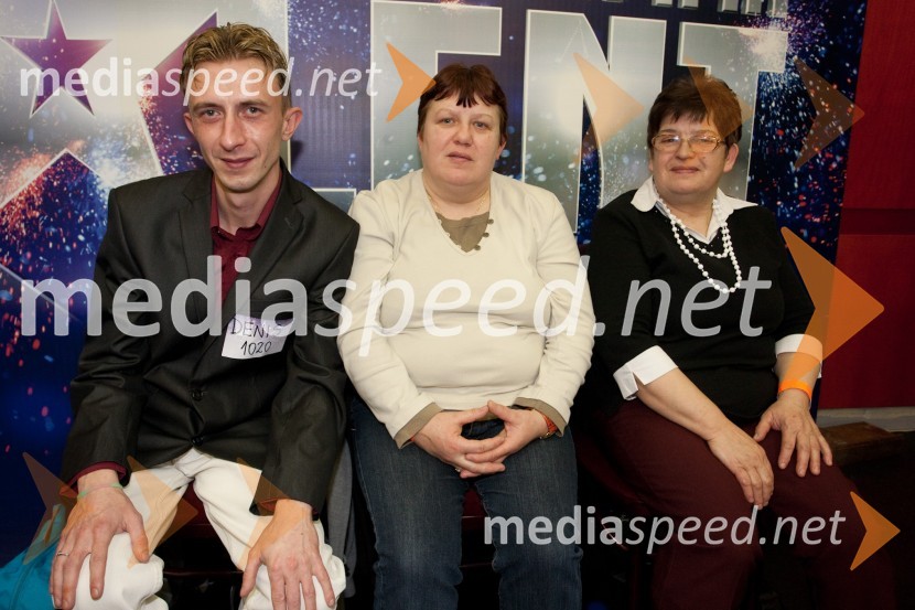 Denis Gregl; Marija gregl; Dragica GobecSlovenija ima talent, tretja avdicija