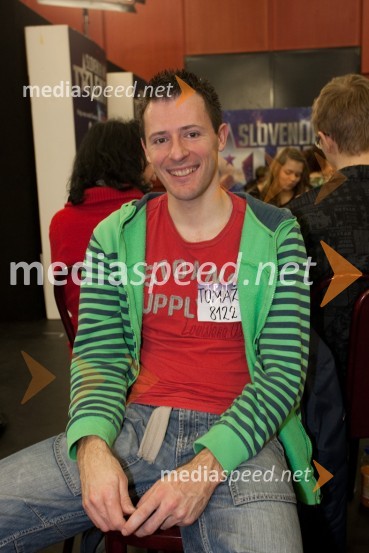 Tomaž CasermanSlovenija ima talent, tretja avdicija