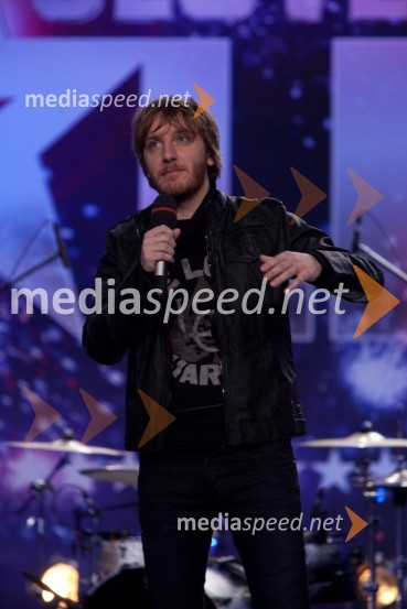 Matej Puc, voditeljSlovenija ima talent, tretja avdicija